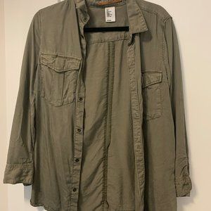 H&M Army Green Shirt